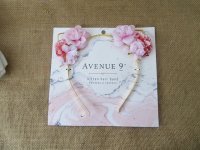 12Pcs Kitten Hair Band Head Piece Costume Flower Design Headband