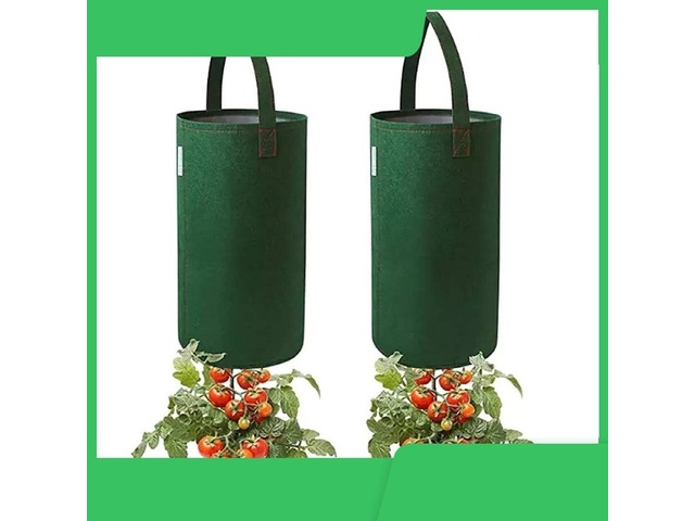 4Pcs Tomato Planter Grow Bags Garden Hanging Vegetable Flow