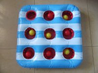 1Set Inflatable 3 in A Row Ball Toss Game Pool Party Favor