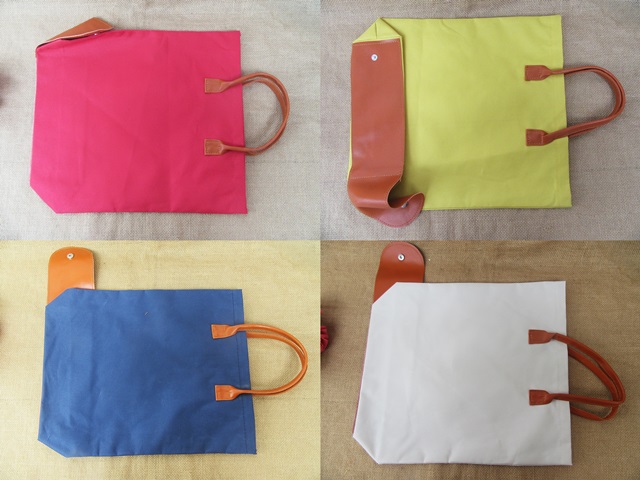 4Pcs Foldable Reusable New Hand Bag Shopping Grocery Bags - Click Image to Close
