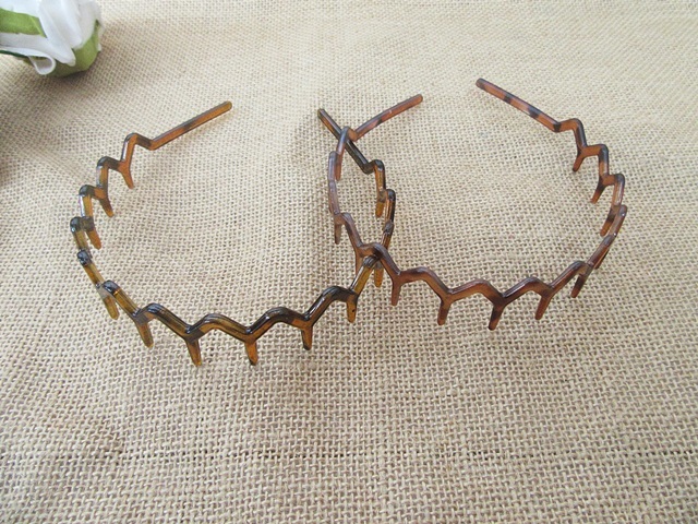 12Pcs Brown Claw Designed Headbands Hair Band Hair Hoop 2.7cm 12Pcs Brown Claw Designed Headbands Hair Band Hair Hoop 2.7cm