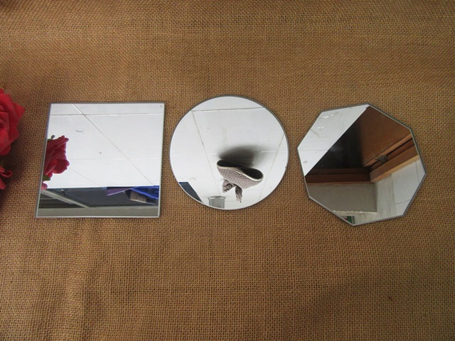 40Pcs Mirror Base Wedding Table Centrepiece - 3 Sizes - Click Image to Close