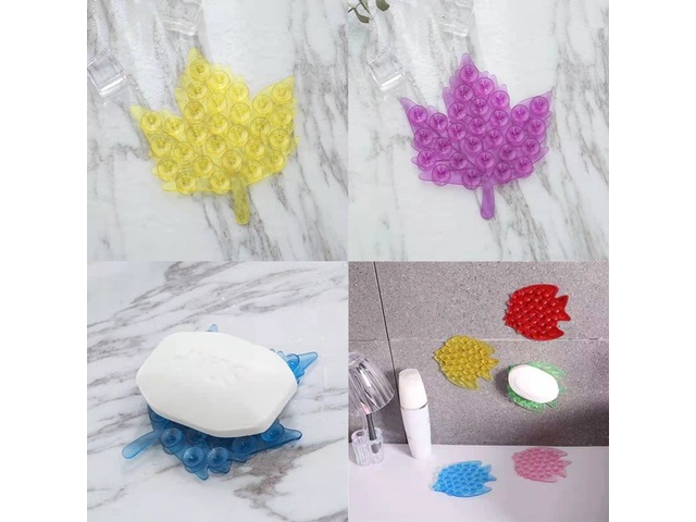 10Pcs Soap Bar Suction Pads Bathroom Kitchen Sink Use 10Pcs Soap Bar Suction Pads Bathroom Kitchen Sink Use