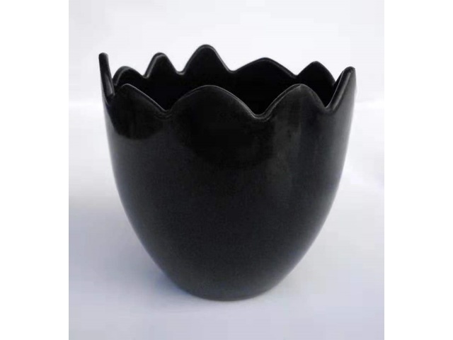 10Pcs Black Round Stylish Pot Center Piece Flower Plant Pot 10Pcs Black Round Stylish Pot Center Piece Flower Plant Pot