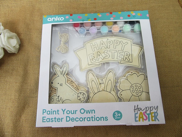 1Set Paint Your Own Personalized Easter Decoration Children's - Click Image to Close