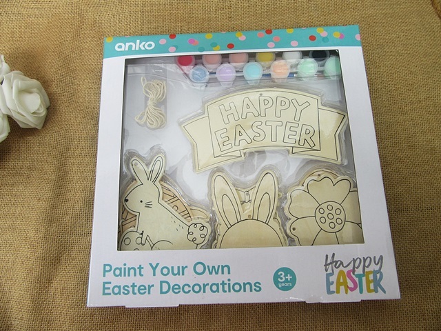 1Set Paint Your Own Personalized Easter Decoration Children's 1Set Paint Your Own Personalized Easter Decoration Children's