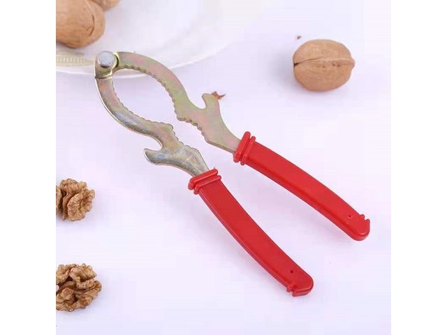 1Pc Chestnut Nut Cracker Opener Sheller Walnut Pliers Metal