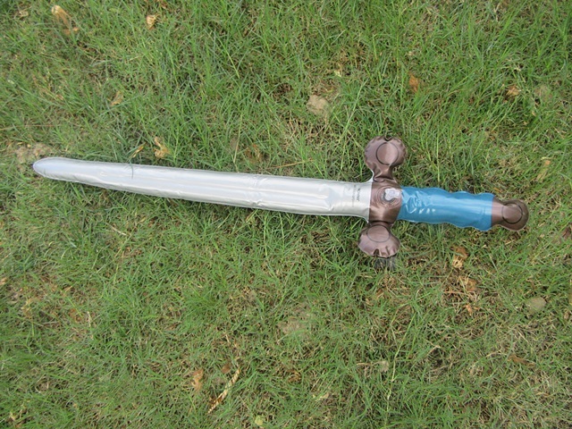 12Pcs Inflatable Sword Blow Up Toy Inflate Kids Party Decor