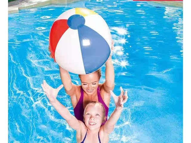 6Pcs 16in Inflatable Beach Ball Pool Party Fun Outdoor Toy 6Pcs 16in Inflatable Beach Ball Pool Party Fun Outdoor Toy