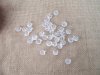300Pcs Clear Rondelle Faceted Crystal Beads 12mm 300Pcs Clear Rondelle Faceted Crystal Beads 12mm