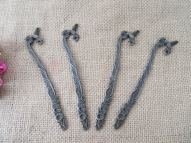 10Pcs New Bronze Color Flying Bird Hook Metal Bookmarks 10Pcs New Bronze Color Flying Bird Hook Metal Bookmarks
