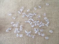 250g (990Pcs) Clear Round Beads Jewellery Findings 8mm DIY