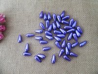 250g (430Pcs) Purple Teardrop Simulate Pearl Beads Loose Beads 250g (430Pcs) Purple Teardrop Simulate Pearl Beads Loose Beads