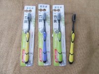 40Pcs Soft Clean Toothbrushes Dental Care Brush Adult Size Mixed