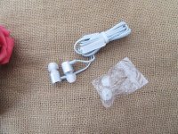 4Pcs HQ In Ear Earphone Headphone Stereo Headset With Case