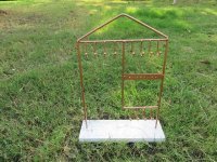 1Pc Copper Jewelry Earring Necklace Bracelet Display Stand Rack