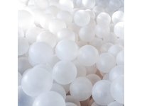 100Pcs White Natural Latex Balloons Party Supplies Favor 30cm
