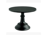 1Pc Black Dessert Cake Stand Pedestal Display 25cm Wedding Party 1Pc Black Dessert Cake Stand Pedestal Display 25cm Wedding Party