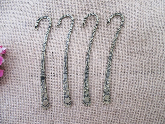 20Pcs Bronze Color Nature Star Carved Hook Metal Bookmarks 20Pcs Bronze Color Nature Star Carved Hook Metal Bookmarks