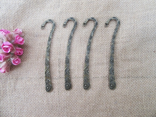 20Pcs Bronze Color Butterfly n Flower Carved Hook Metal Bookmark 20Pcs Bronze Color Butterfly n Flower Carved Hook Metal Bookmark