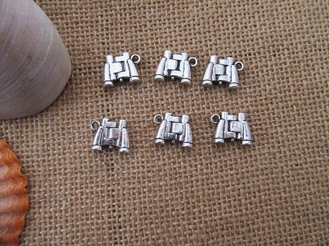 100Pcs New 3D Telescope Beads Charms Pendants Jewellery Findings 100Pcs New 3D Telescope Beads Charms Pendants Jewellery Findings