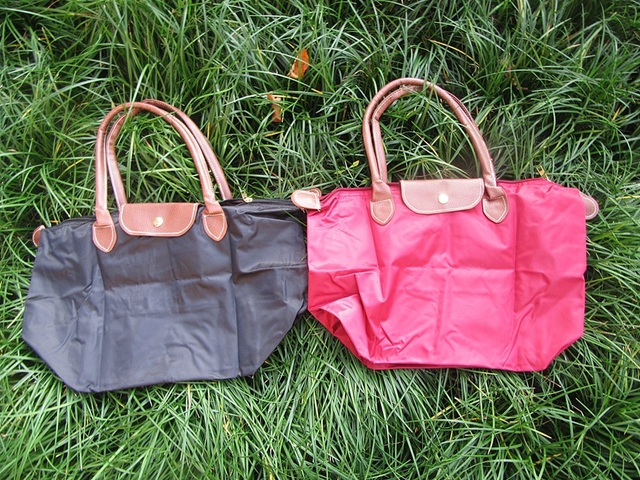 3Pcs Foldable Reusable New Hand Bag Shopping Grocery Bags Mixed
