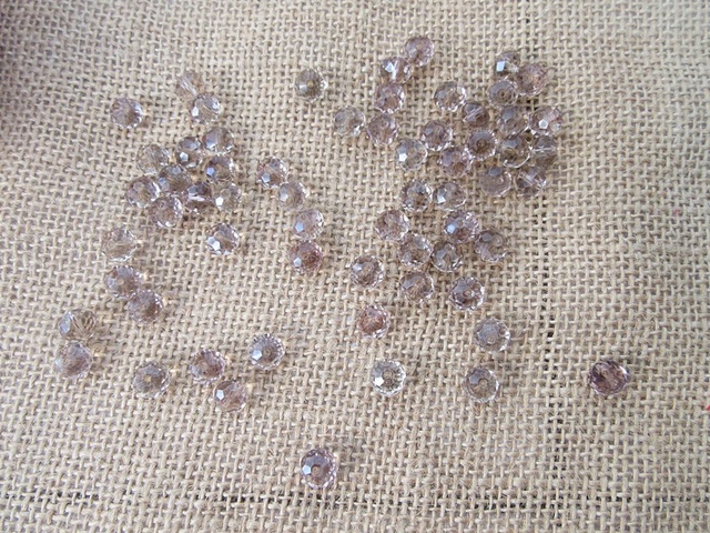 450g (930Pcs) Rondelle Faceted Crystal Beads 8mm 450g (930Pcs) Rondelle Faceted Crystal Beads 8mm