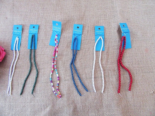 12Strands Unfinished Glass Beads for Necklace Bracelets Making 12Strands Unfinished Glass Beads for Necklace Bracelets Making