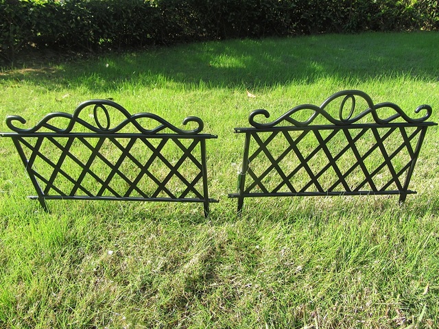 6Pcs Decorative Garden Fence Edging Plant Flower Border Pathway