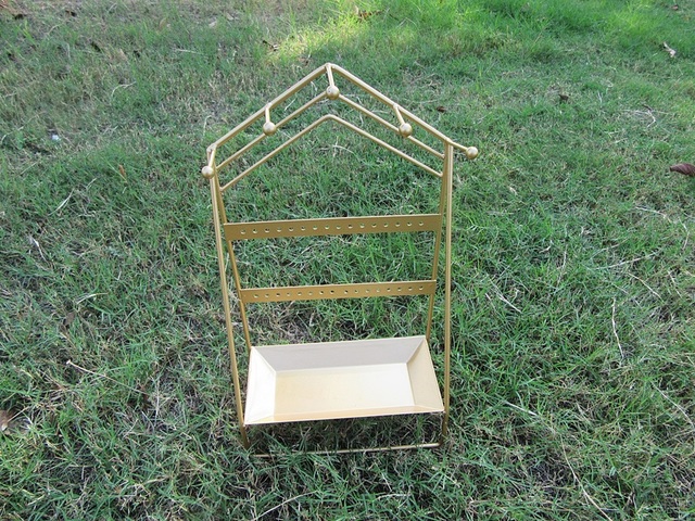 1Pc Bronze Jewelry Earring Necklace Bracelet Display Stand Rack 1Pc Bronze Jewelry Earring Necklace Bracelet Display Stand Rack