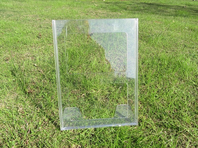 1Pc L-Shape Price Menu Card Stand Display Holder 30.5x23cm