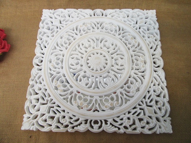 1Pc Baroque Unqiue Decorative Square Frame Wall Home Garden 1Pc Baroque Unqiue Decorative Square Frame Wall Home Garden
