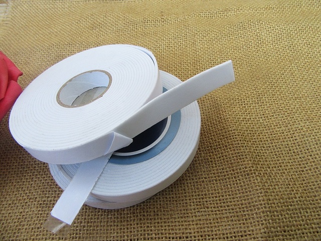 12Pcs Double Sided Foam Tape Strong Bond Mounting Adhesive Tape 12Pcs Double Sided Foam Tape Strong Bond Mounting Adhesive Tape
