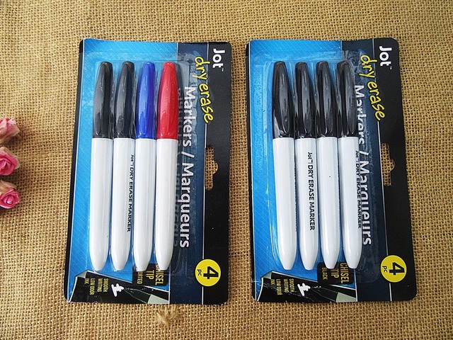 6x4Pcs Brilliant Permanent Marker Watercolor Pens Office Use 6x4Pcs Brilliant Permanent Marker Watercolor Pens Office Use
