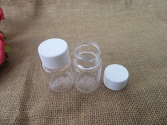 8Packs x 4Pcs Plastic Travel Empty Repack Cosmetic Mini Bottle