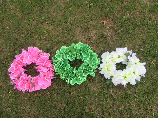 3Pcs Artifical Vivid Flower Headband Hawaiian Dress Party Flower 3Pcs Artifical Vivid Flower Headband Hawaiian Dress Party Flower