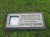 1Pc Vintage Photo Frame FAMILY Light Desktop or Wall Decor 1Pc Vintage Photo Frame FAMILY Light Desktop or Wall Decor