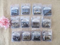 12Pack Metallic Brown Plastic Beads DIY Jewellery Making Accesso