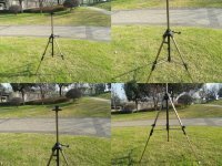 1Pc New Compact Aluminium Camera Folding Tripod Easel Stand 1Pc New Compact Aluminium Camera Folding Tripod Easel Stand