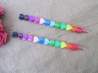 12Pcs Candy Color Funny Stacking Crayons for Paint Coloring