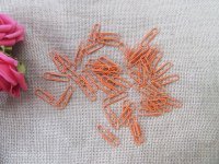 500Pcs Orange Standard Bookmark Paper Clips Patchwork School