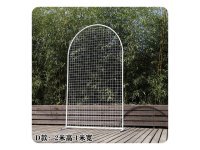 1Pc White Mesh Heavy Duty Large Wedding Garden Arch 2m High