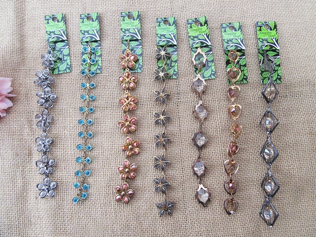 12String Flower Etc Chain Unfinished Bracelet Jewellery Making A 12String Flower Etc Chain Unfinished Bracelet Jewellery Making A