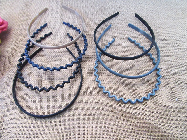 12Pcs Simple Thin Headband Hair Band Hair Hoop Head Wear - Click Image to Close