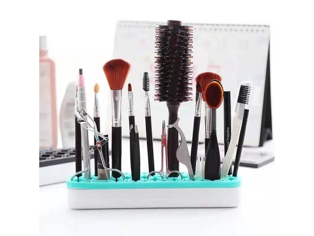 1Set Beauty Tool Make Up Brush Etc Organizer & Cleaner Set
