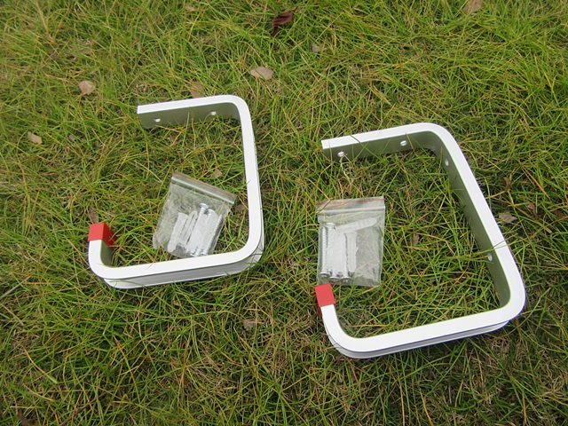 1Set x 2Pcs Industrial Quality Large Utility Storage Hooks