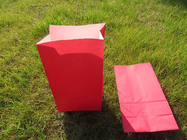 48Pcs Paper Bag Party Lolly Bag Checkout Bag 22x12x6cm Mixed Col - Click Image to Close