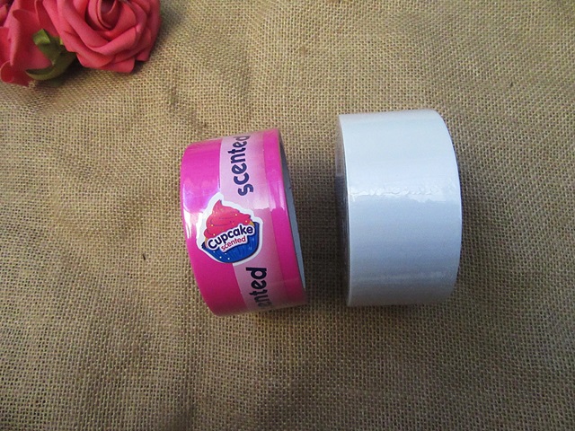 4Rolls Art Designer Tape Scented Or Solid Tape For Craft - Click Image to Close