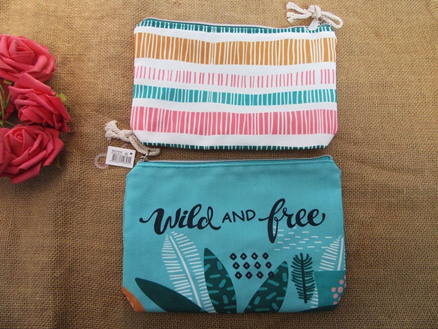 6Pcs Pencil Case Zipper Bag Makeup Bag Pouch Purse Assorted 6Pcs Pencil Case Zipper Bag Makeup Bag Pouch Purse Assorted
