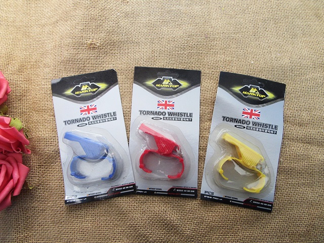 12Pcs Good Quality Referee Coach Loud Wrist Whistle Mixed Color 12Pcs Good Quality Referee Coach Loud Wrist Whistle Mixed Color